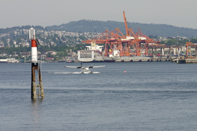 I was never in position for a good shot of the numerous sea planes taking off, but thought I'd include a not-so-good shot just because you can't have a respectable Vancouver gallery without showing a picture of one.  
